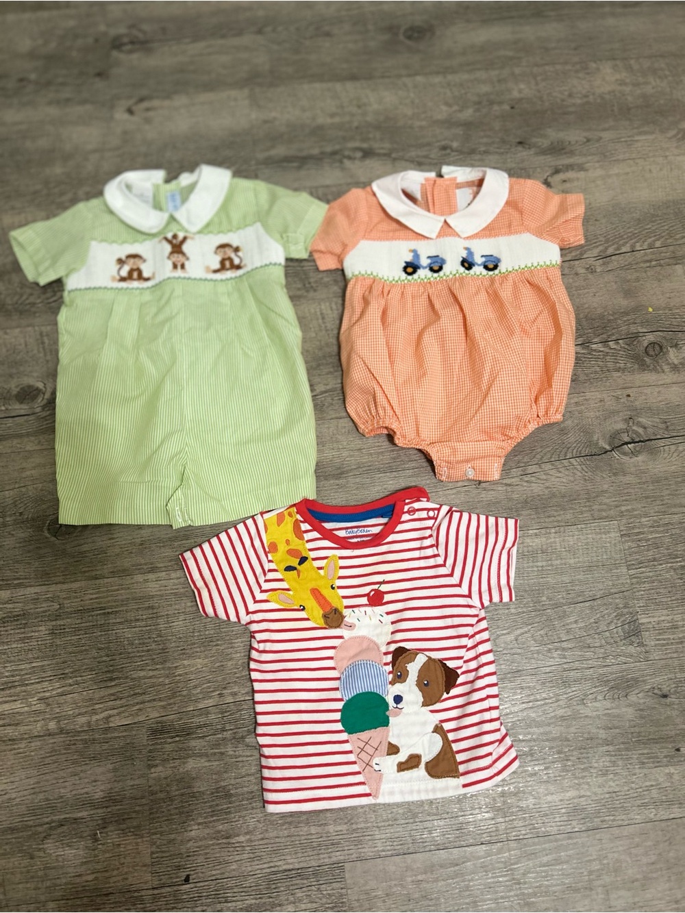 Baby Boden and viva la fete smoked bubble baby bundle 6-9m
